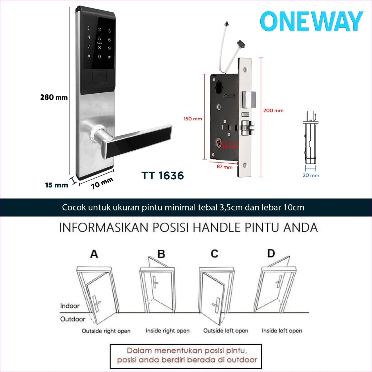 Smart Door Lock di Bali