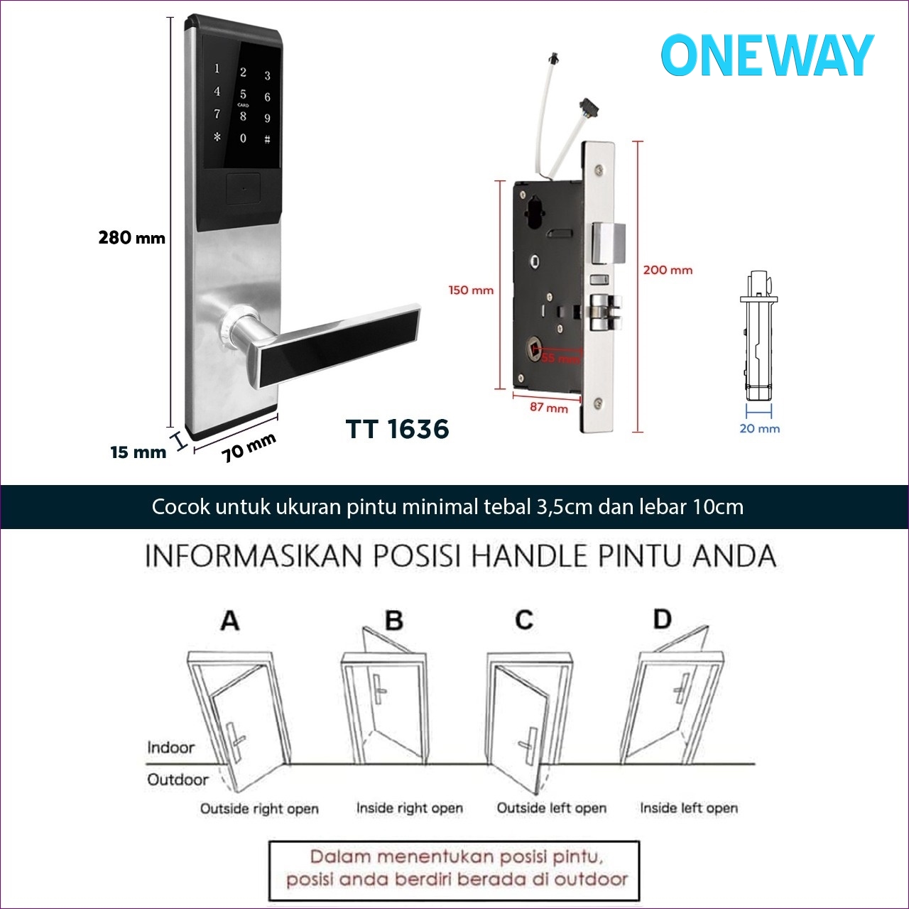 Smart Door Lock untuk Villa di Bali