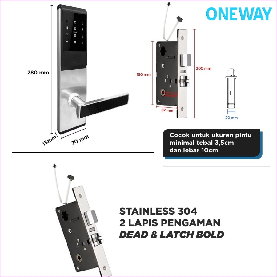 Smart Door Lock untuk Villa di Bali