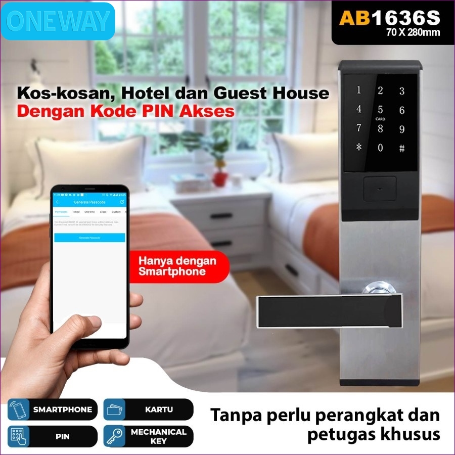 Smart Door Lock untuk Villa di Bali